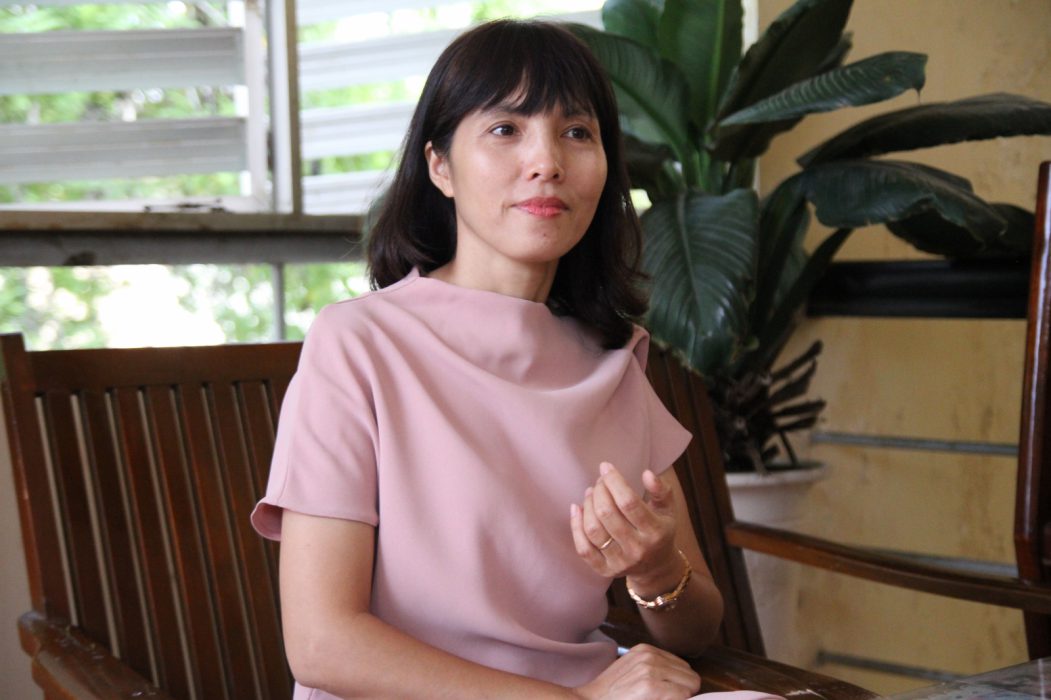 Chị Trần Vân Anh - Phó tổng giám đốc Tâm Việt Group kiêm Giám đốc Tâm Việt Nha Trang.